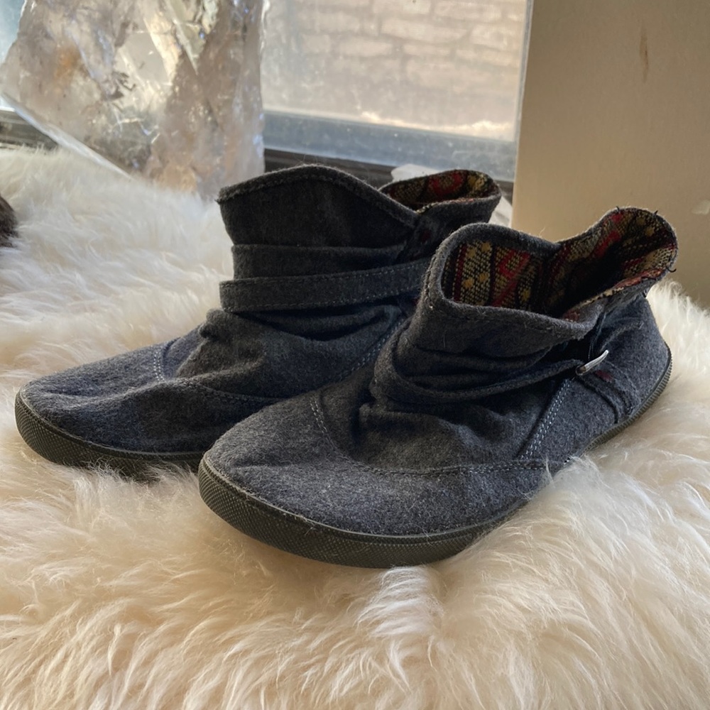 Blowfish Grey Ankle Boot